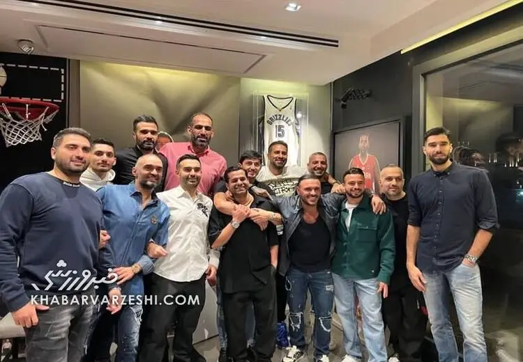 دورهمی سردار آزمون و سروش رفیعی با آرمین 2afm و رضا بهرام + عکس