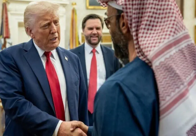 ملاقات خبرساز شیخ مرموز امارات با ترامپ