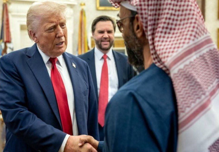 ملاقات خبرساز شیخ مرموز امارات با ترامپ
