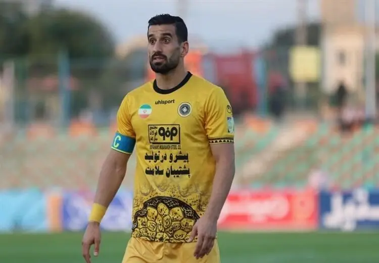 حاج‌صفی در آستانه ثبت رکورد در سپاهان + عکس
