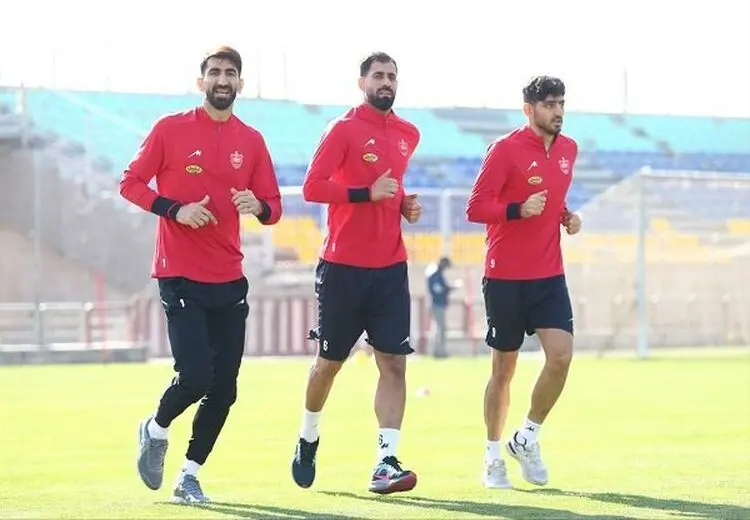تمرین پرسپولیس به جای ریاض در شهید کاظمی برگزار شد