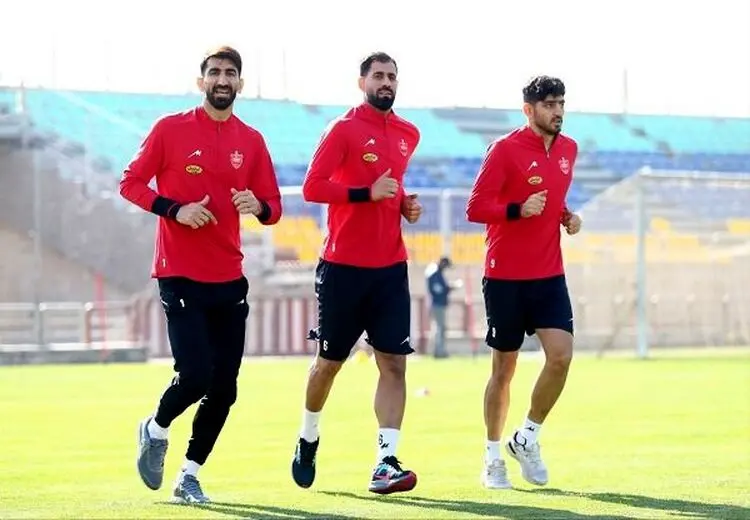 تمرین پرسپولیس به جای ریاض در شهید کاظمی برگزار شد