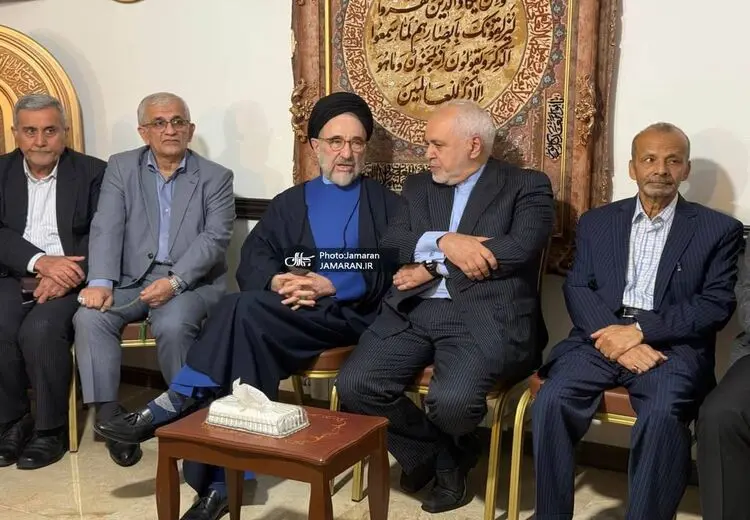 دیدار نوروزی ظریف با خاتمی