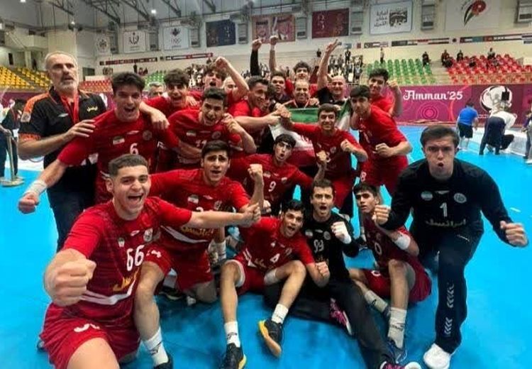  پسران هندبال ایران قهرمان آسیا شدند