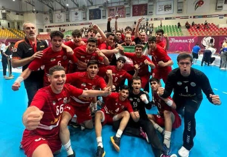  پسران هندبال ایران قهرمان آسیا شدند