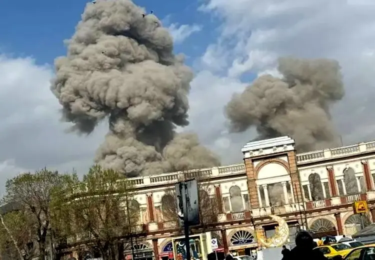 حمله اسراییل به تهران و چند شهر ایران