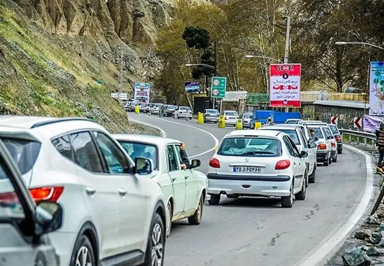 جاده کندوان دو طرفه شد