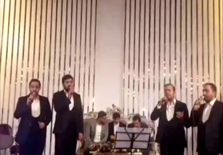 تصویر سردار قاسم سلیمانی در مراسم عروسی مهدی ترابی!