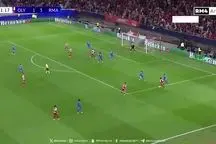 صحنه گل زدن مهدی طارمی به رئال مادرید