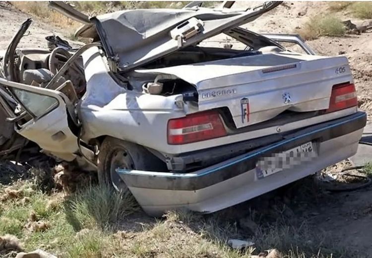 13 کشته و مجروح در تصادف ۲ خودرو در محور اهر- تبریز