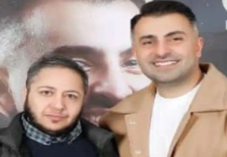 عکس یادگاری مازیار لرستانی و طلیسچی در کنسرت