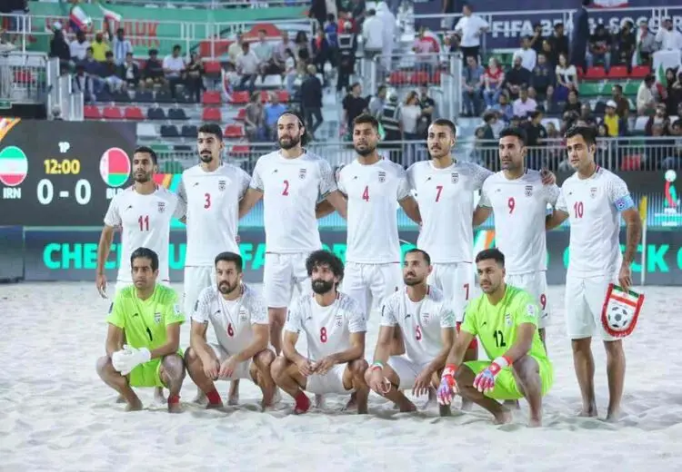 فدراسیون فوتبال به خاطر تیم ملی فوتبال ساحلی جریمه شد