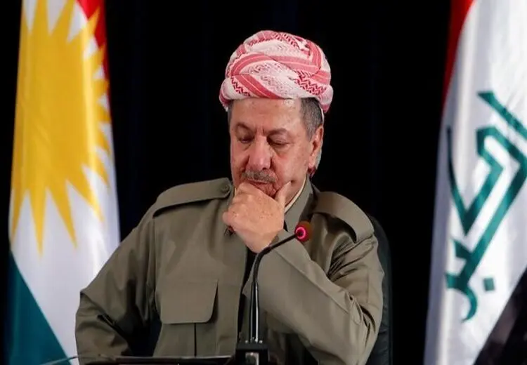 واکنش مسعود بارزانی به آتش‌بس ایران و امریکا