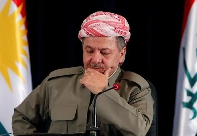 واکنش مسعود بارزانی به آتش‌بس ایران و امریکا