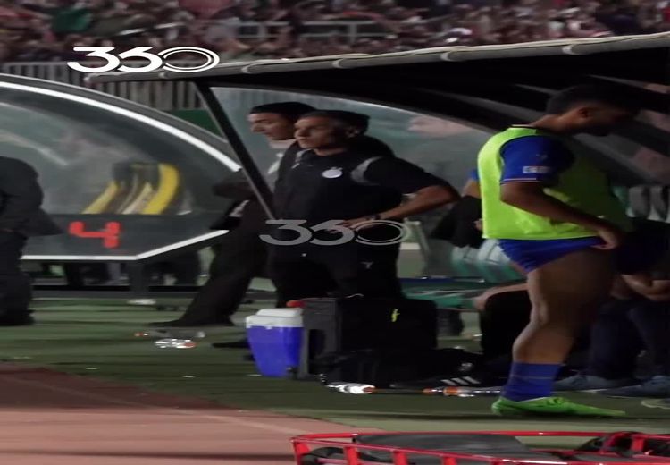 تصاویری از واکنش نکونام و گاریدو بعد از گلزنی پرسپولیس در دربی