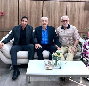  دیدار وحید هاشمیان با محمد دادکان و حسین فرکی