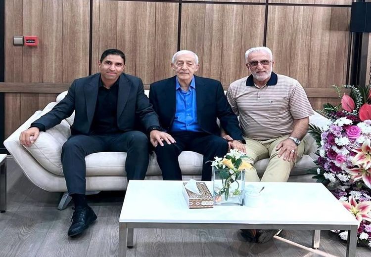  دیدار وحید هاشمیان با محمد دادکان و حسین فرکی