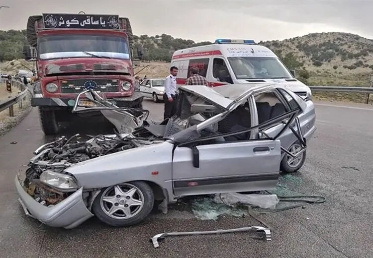 ۶۲ درصد تصادفات نوروز مربوط به پژو و پراید است!
