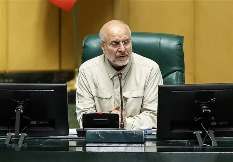 قالیباف از تریبون مجلس، آمریکا را تهدید کرد