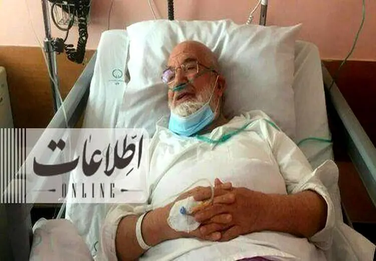  مهدی کروبی در بیمارستان بستری شد