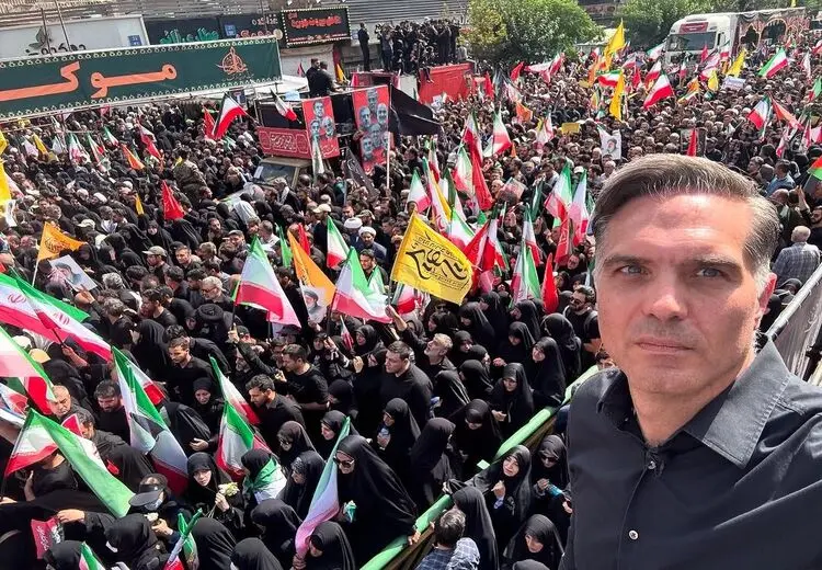 عکس سلفی خبرنگار CNN در تهران پربازدید شد