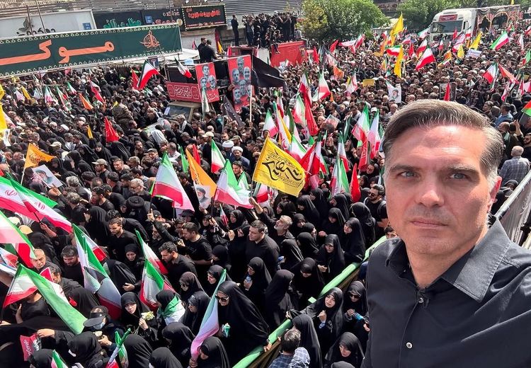 عکس سلفی خبرنگار CNN در تهران پربازدید شد