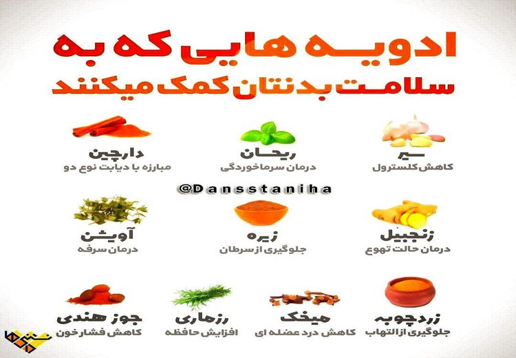 ادویه درمانی !