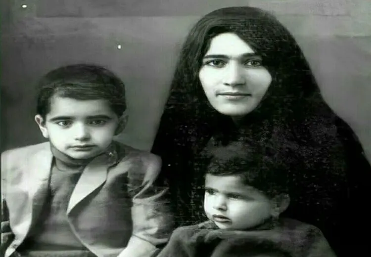 عکسی از کودکی شجریان 