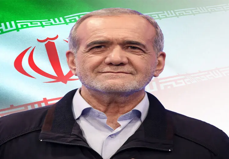پزشکیان، جلیلی را به چالش کشید + عکس