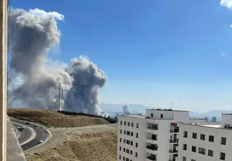 تصاویری از انفجار در نقاط مختلف تهران و کرج