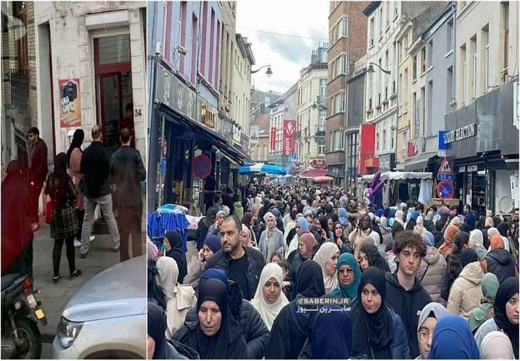 پوشش متفاوت زنان در خیابان‌های پایتخت بلژیک