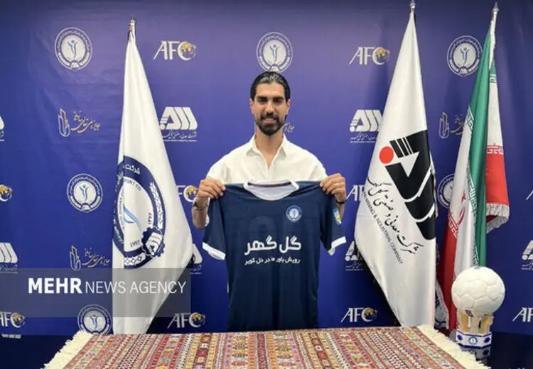 بازیکن سابق پرسپولیس گل گهری شد!