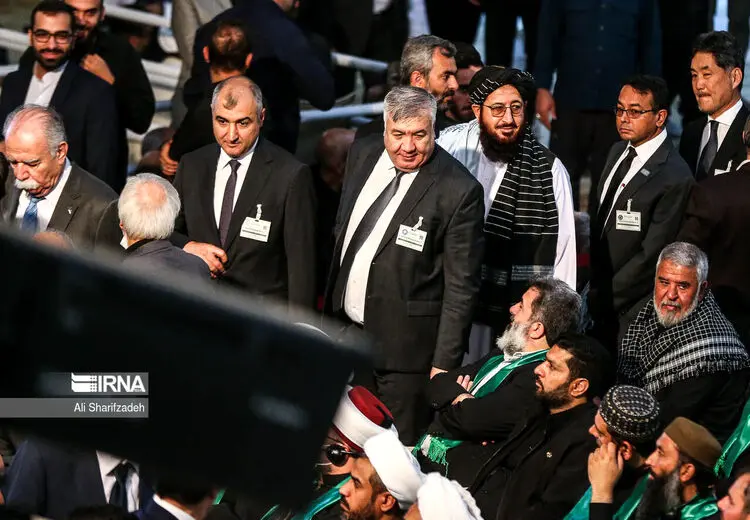کاردار طالبان در مراسم سالگرد رحلت امام!