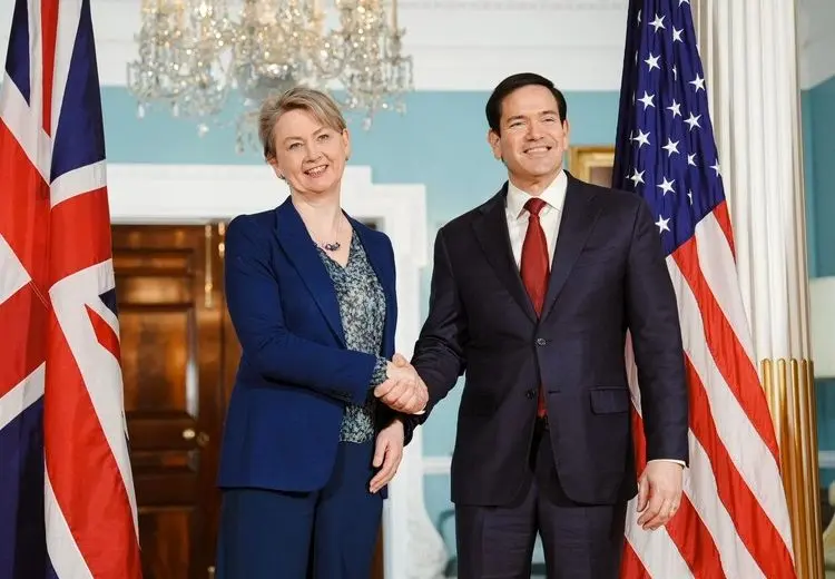 وزرای خارجه انگلیس و آمریکا درباره ایران گفت‌وگو کردند