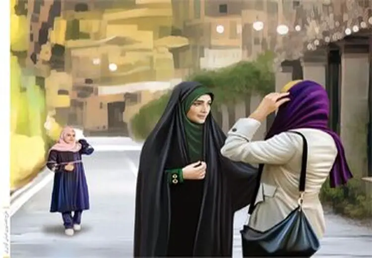 بنر جدید حمایت از حجاب + عکس