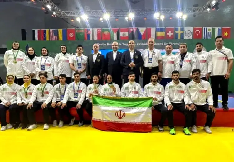 پایان ووشوی ایران با ۱۰ مدال و نایب قهرمانی جهان