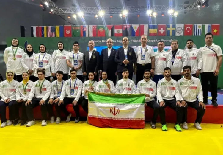 پایان ووشوی ایران با ۱۰ مدال و نایب قهرمانی جهان