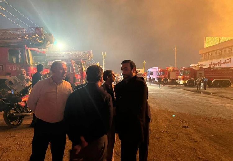 دادستان شهر تهران: آتش سوزی جنوب تهران ربطی به پالایشگاه نفت ندارد