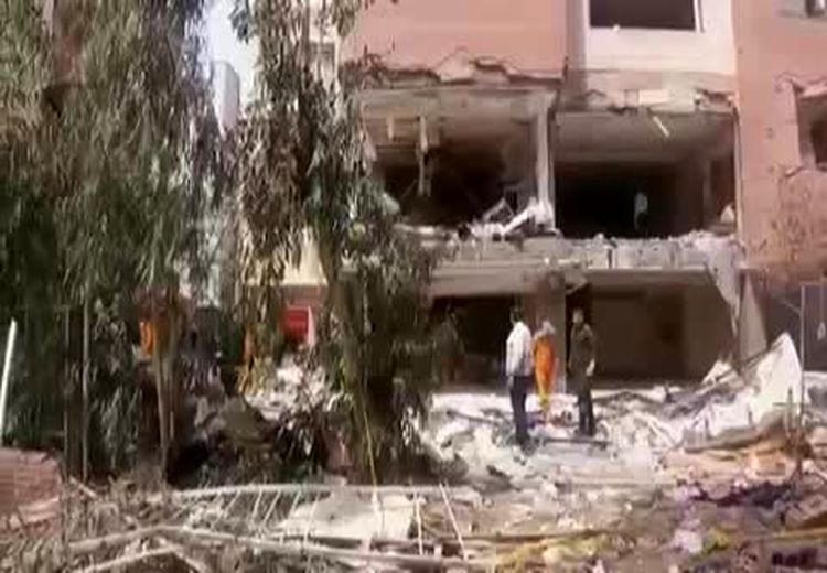 فیلم از محل حادثه انفجار در پردیسان قم