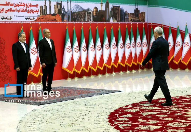 مراسم سلام سفراء در تهران