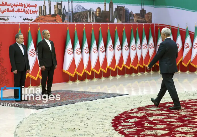 مراسم سلام سفراء در تهران