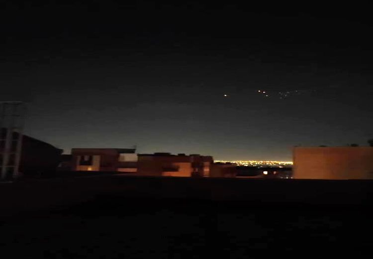 تصاویری از انهدام پهپاد اسراییل در مرزداران تهران