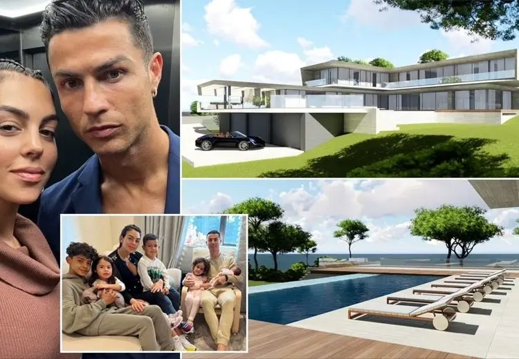 رونمایی کریستیانو رونالدو و جورجینا از قصر جدیدشان در پرتغال + عکس