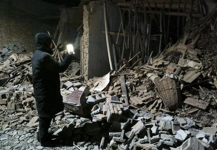 وقوع زلزله 7 ریشتری در غرب چین