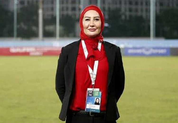 یک زن ایرانی ناظر دیدار فینال جام باشگاه های فوتبال آسیا شد