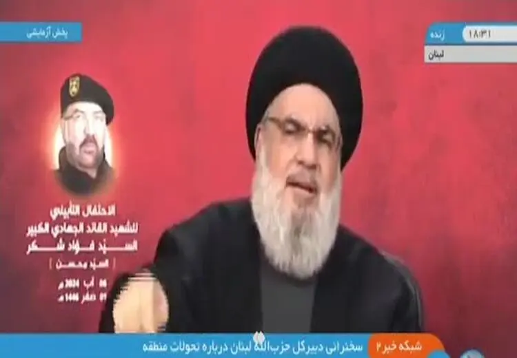  حسن نصرالله: با ایران و یمن به صهیونیست‌ها پاسخ خواهیم داد