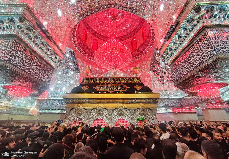 بارگاه سالار شهیدان در شب اربعین
