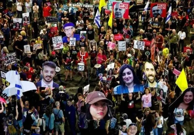 تظاهرات در تل‌آویو برای کناره گیری نتانیاهو از قدرت