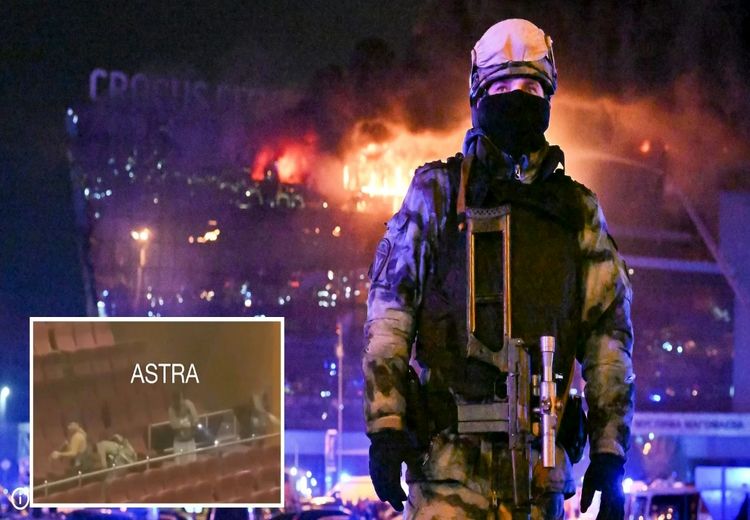 ۹۳ کشته و بازداشت ۱۱ مظنون حمله مسلحانه به سالن کنسرت مسکو