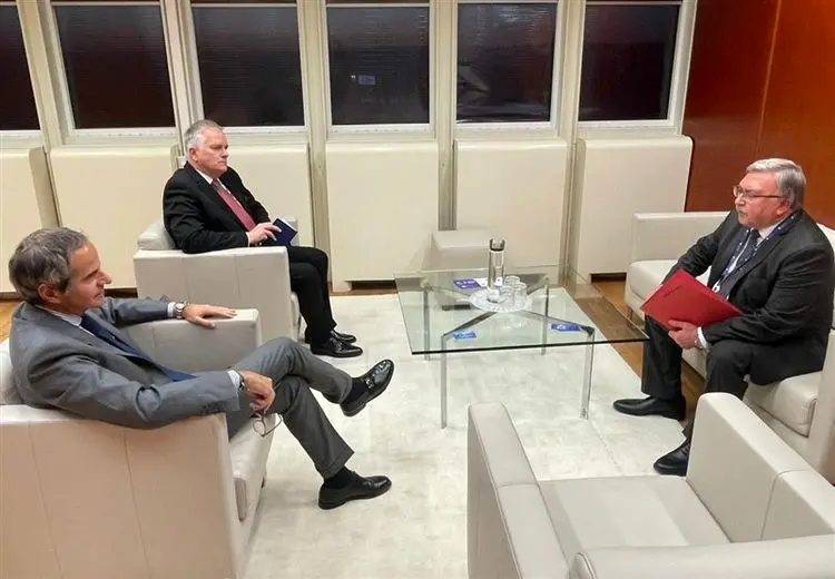 رایزنی نماینده روسیه با گروسی درباره ایران